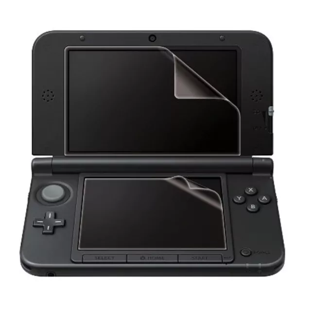 6x Clear Screen Protector Guards with Cloth for NINTENDO 3DS XL & New 3DS XL 3