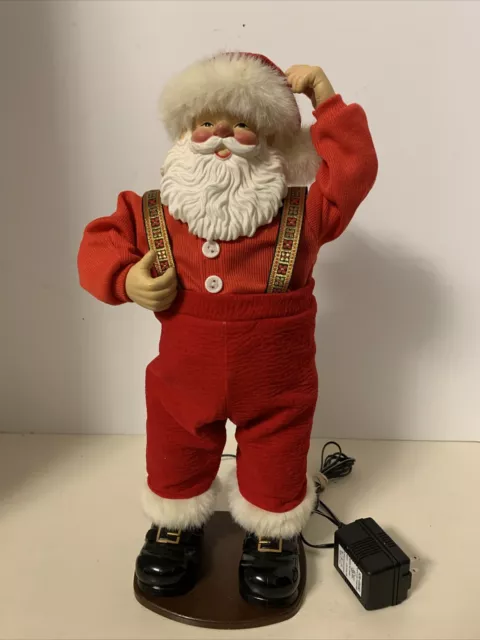 Jingle Bell Rock Santa Dancing Singing Christmas 1st Edition 1998 Works