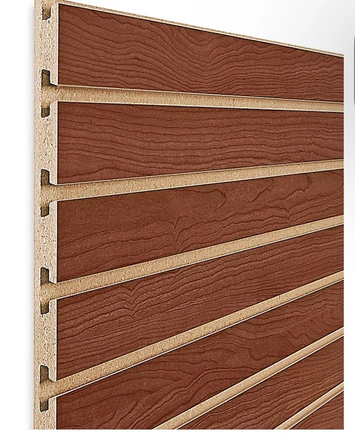 SLATWALL PANELS 4 x 8', Cherry Melamine Uline 87.00 PicClick