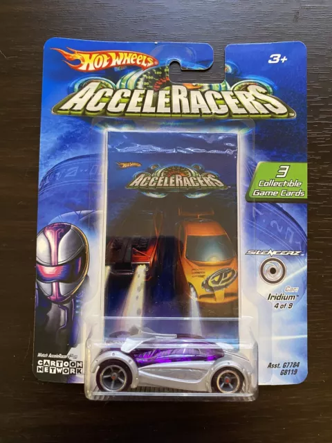 Hot Wheels AcceleRacers Silencerz Iridium 1 64