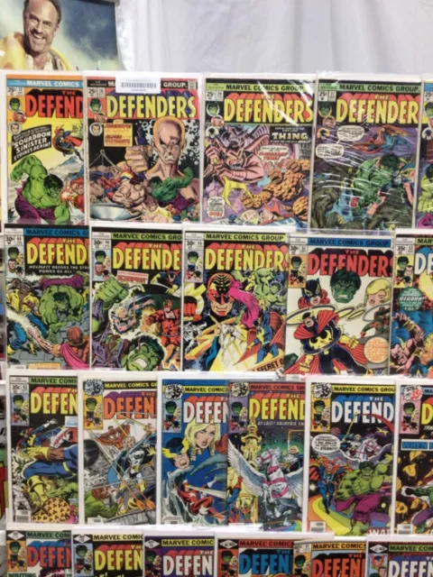 Marvel Comics The Defenders Run Lot 13-162 Missing #’s In Description FN/VF 2