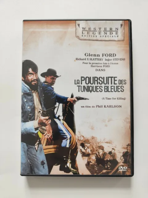 DVD la poursuite des tuniques bleues, Glenn Ford, tbe, t10