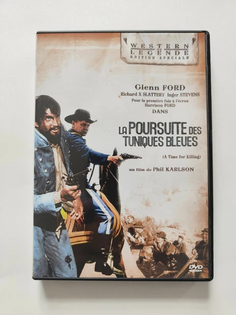 DVD la poursuite des tuniques bleues, Glenn Ford, tbe, t10