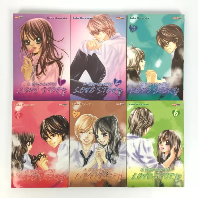 A Romantic Love Story Lot 6 Manga / Tomes 1 à 6