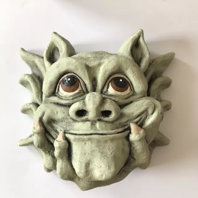 Latex Mould Mold Gargoyle Wall Plaque