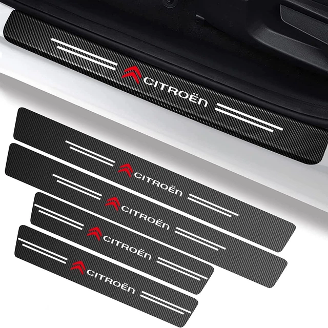 4PCS Threshold Protection Stickers Door Sill Protector Stickers Scuff Plate
