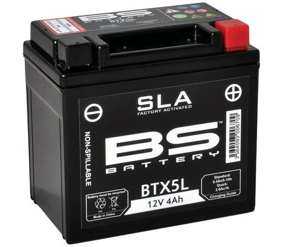 BS-BTX5L SLA Gel-Akku 12V 80A Für Motorrad – Wartungsfrei & Zuverlässiger Ersatzakku BS-BTX5L SLA Gel-Akku 12V 80A Für Motorrad – Wartungsfrei & Zuverlässiger Ersatzakku