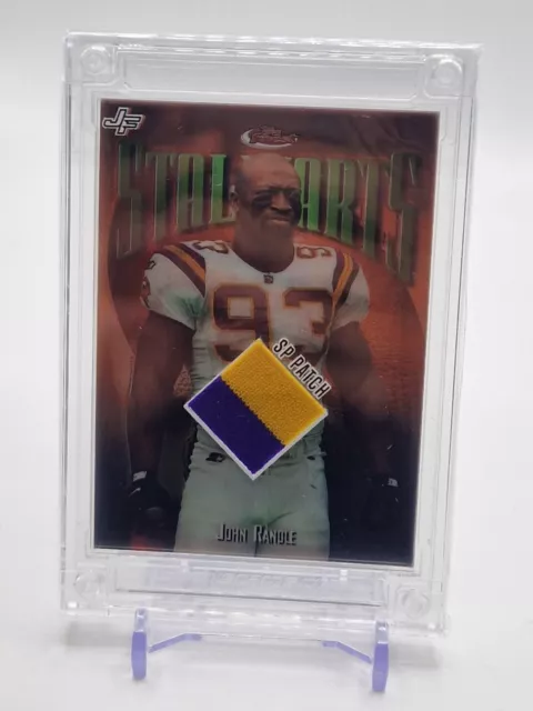 Jersey Fusion John Randle Game Used Swatch Viking’s NFL