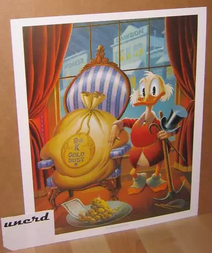 Carl Barks Kunstdruck: Till Death do us part - Scrooge McDuck Art Print