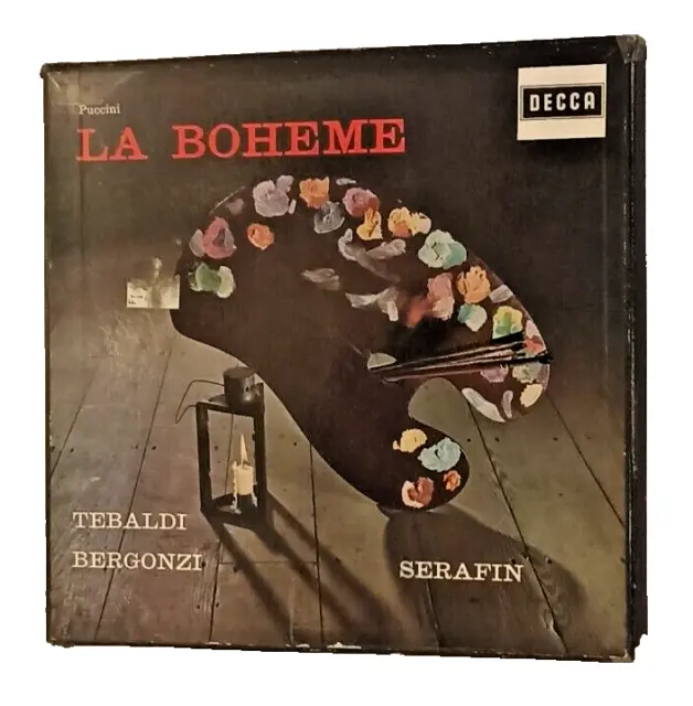 Musique Classique La Bohème Giacomo Puccini Tullio Serafin  Lxt 5542 Decca