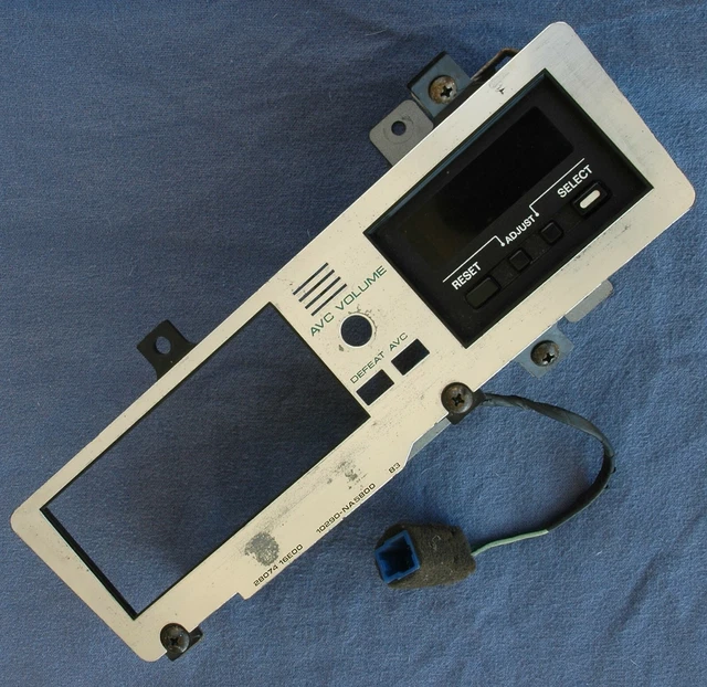 VINTAGE DATSUN NISSAN Oem Equalizer Front Panel Trim Dash Bezel W/Drive