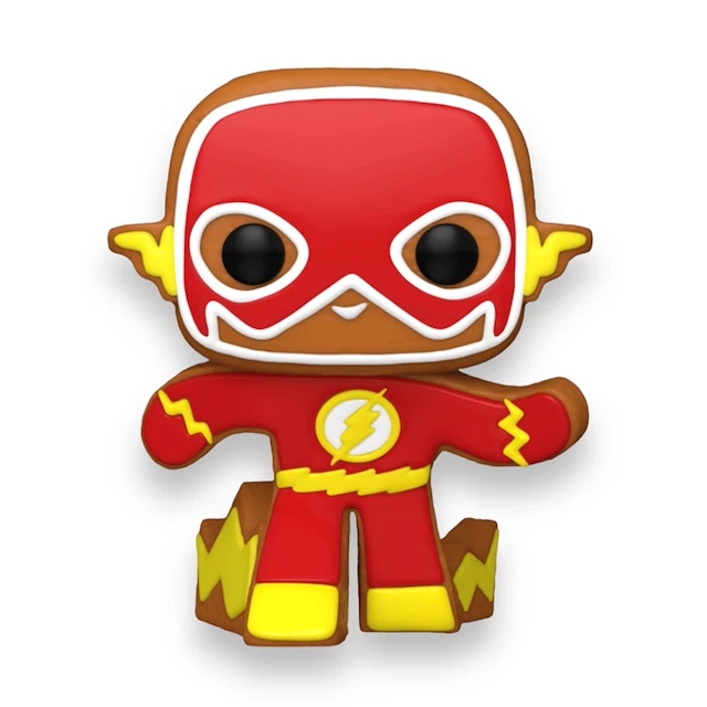 New Funko POP! Heroes: DC Super Heroes #447 "Gingerbread The Flash" Vinyl Figure