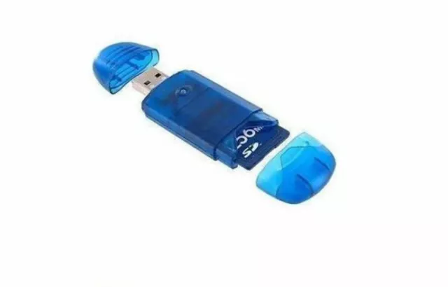 Lecteur De Carte SD USB Neuf Lire les Carte memoire Windows et Mac Adaptateur