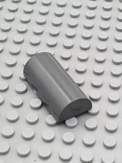 LEGO® 3x Bogenstein Slope Dachstein Brick 2x4 - 6192 - Dunkelgrau Dark Bluish