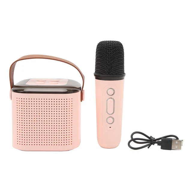 Mini Karaoke Machine Home Mini Karaoke Machine Pink Voice Changing For Children