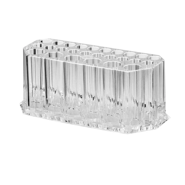 1PC Clair Maquillage Brosse Titulaire Cosmétiques Boîte De Rangement