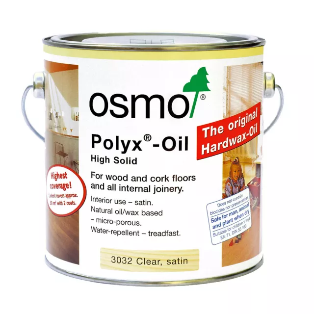 Osmo Polyx Oil 3032 Satin | 3062 Matt | 3065 Semi-Matt | 3044 Raw | 3011 Glossy 3