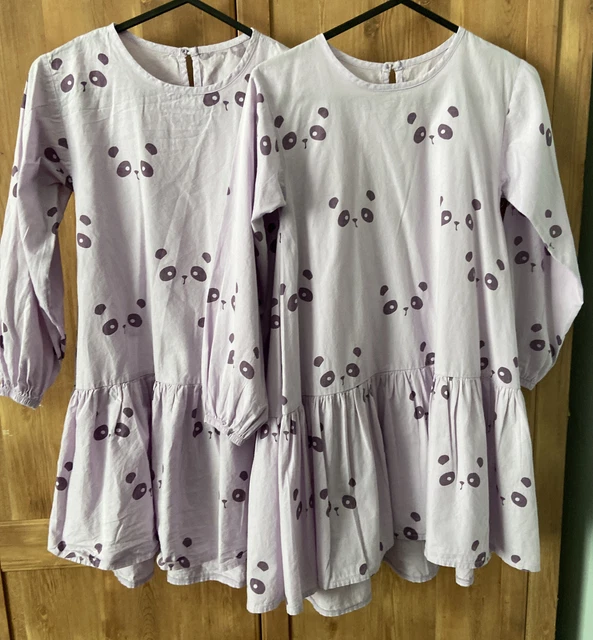 Twin Girls George Summer Dresses Age 5-6 Years