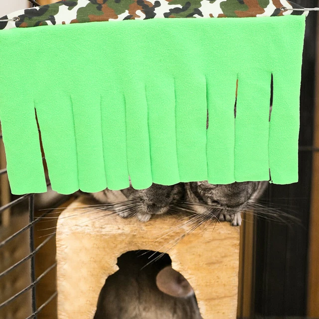 2 Stück Meerschweinchen-Eckversteck, Ratten-Eckversteck, Käfigzubehör, 2