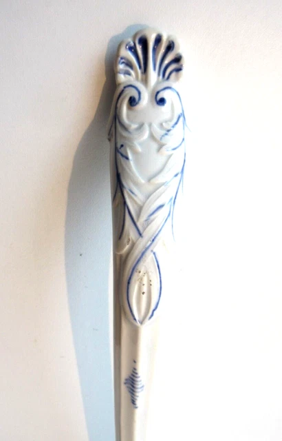 Louche en faïence, modèle Copenhague de Sarreguemines, Art Déco / Nouveau 2