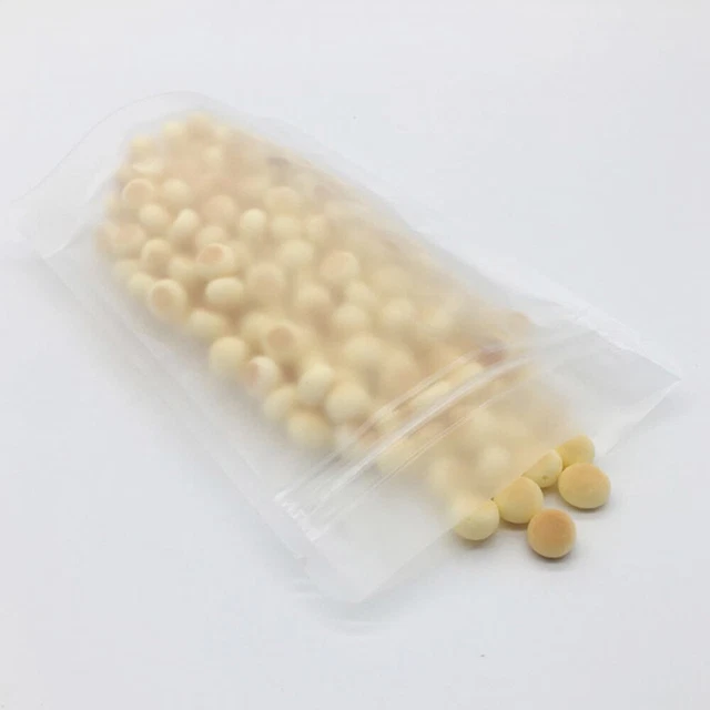 100 pz sacchetti di tenuta trasparenti richiudibili congelati per conservazione alimenti sfusi