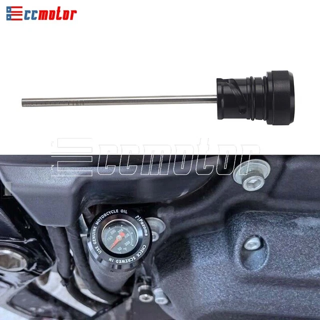 OIL TANK DIPSTICK Temperature Gauge for Harley Softail Heritage Classic