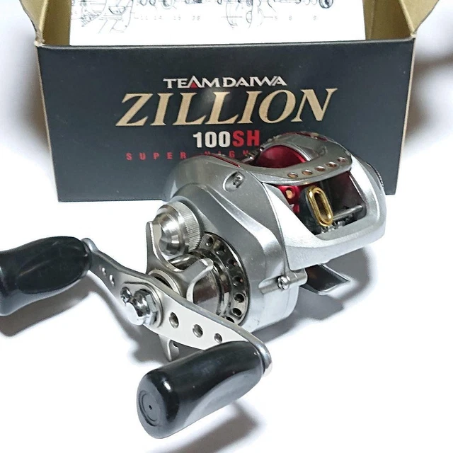 TD ジリオン　100SH 7.1 DAIWA TD Zillion 100SH Right-Handle Baitcast Reel Ratio 7.1