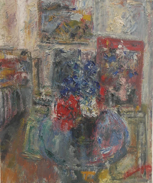 MARCEL SAINTJEAN Huile sur toile v1519 EUR 700,00 PicClick FR