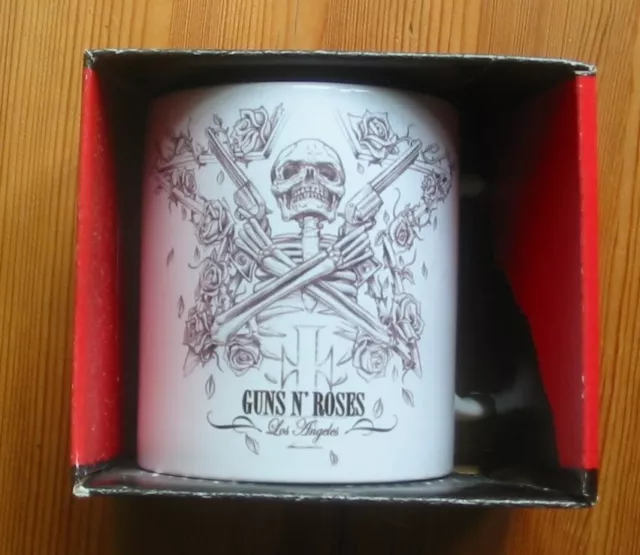 Guns N' Roses Skeleton Logo Boxed Mug New