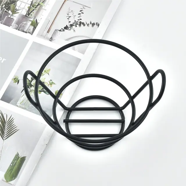 3pcs Iron Snack Basket Hollow French Fries Baskets Multipurpose Metal Wire