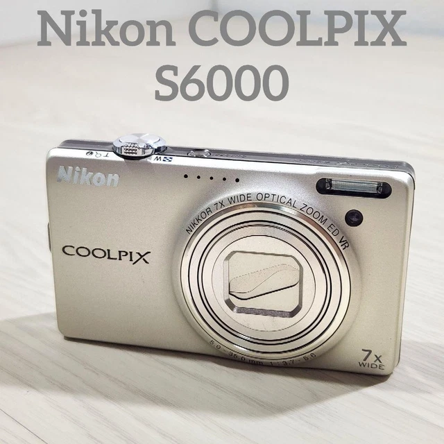 Nikon ニコン COOLPIX S6000 シルバー：2476246 Amazon Canada: Nikon Coolpix S6000 14.2 MP Digital Camera