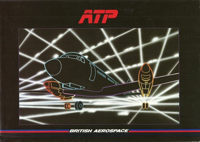 BRITISH AEROSPACE BAE ATP fold out brochure (French language) £1.99 ...