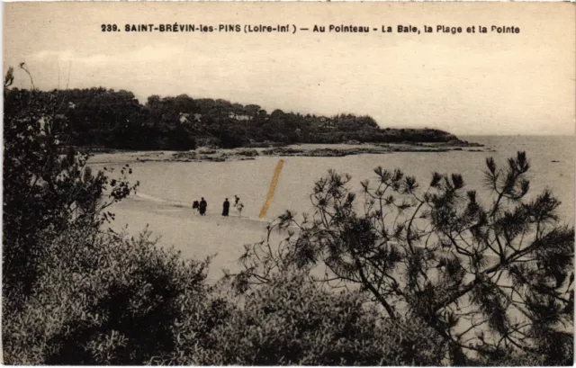 CPA St-Brevin l'Ocean La Bale la Plage et la Pointe FRANCE (1370032)