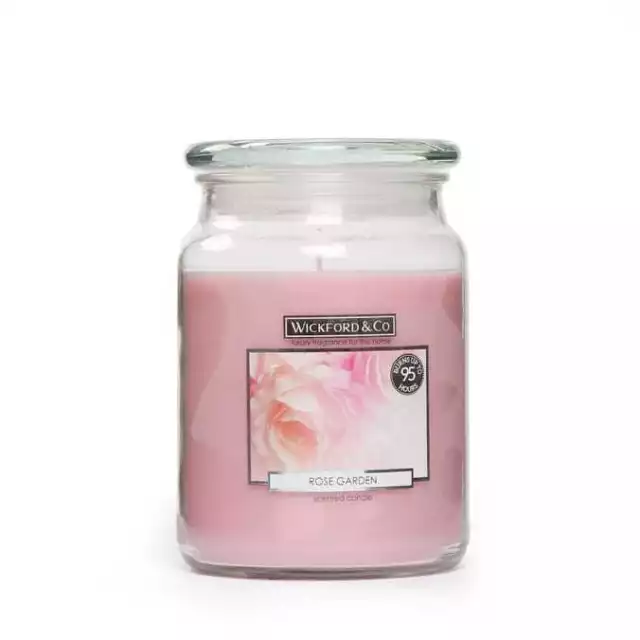 Wickford & Co Jar Candles 18oz Large Fragranced Candle 95hrs Burn Time