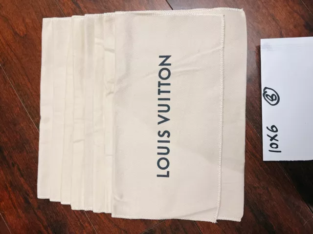 Louis Vuitton Dust Cover 6 3/4”W x 4 3/4"T
