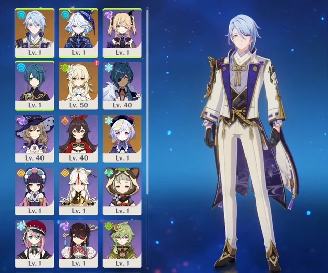 GENSHIN IMPACT EU Server AR 50 EUR 19,00 PicClick DE