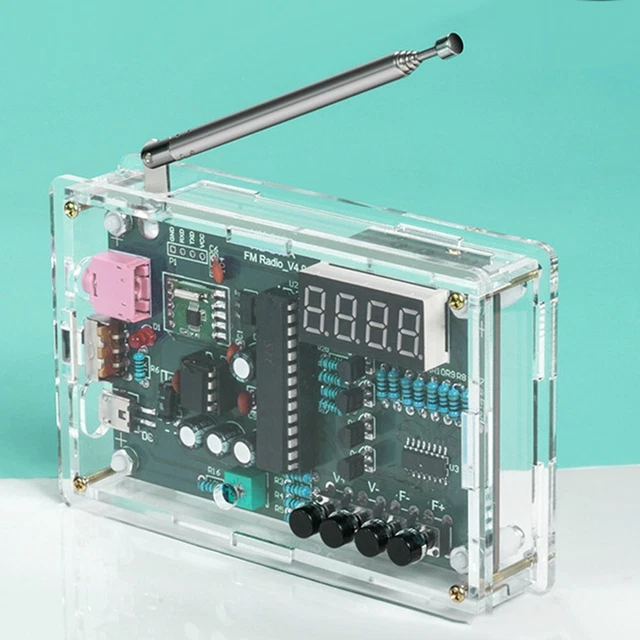 DollaTek - Module Récepteur Radio FM Stéréo Numérique - Pour Projets DIY, Arduino - Petit Module Électronique