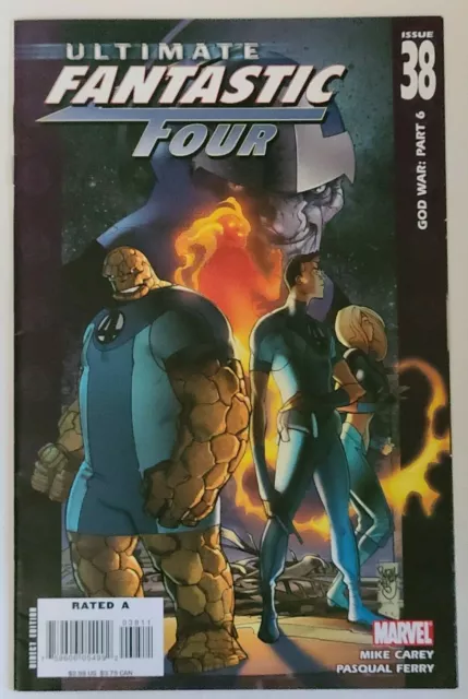 Ultimate Fantastic Four  #38 (Marvel 2007 Series) Nos Est~9.4+ Nm Grade, Carey!!