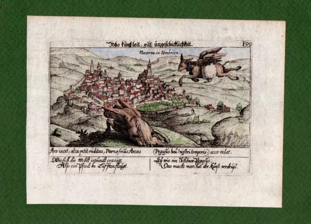 ST-IT NOCERA UMBRA (Perugia) 1630~ Nocerra in Umbrien DANIEL MEISNER