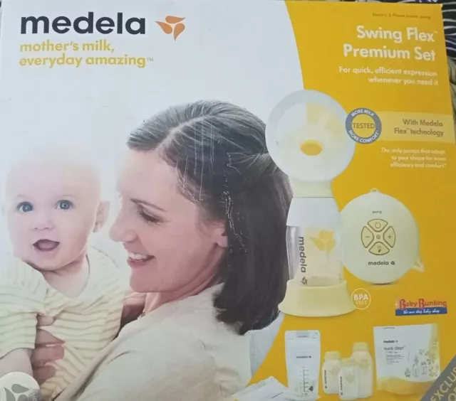 Medela Swing Premium Edition Electric Breast Pump Kit