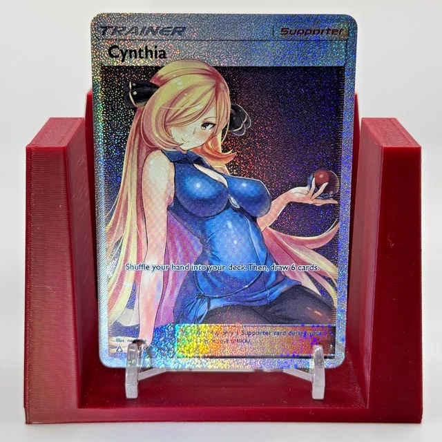sexy pokemon card Custom Holographic Full Art Cynthia – PokeOricaSTCG Sexy Flareon badge - collab