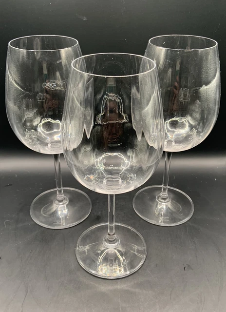 Set of 3 Marquis by Waterford Balloon Wine Glasses 8.5”