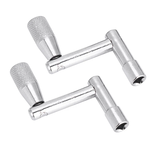 2PCS Continuous Motion Drum Tuning Key Percussion Hardware Tool HB0