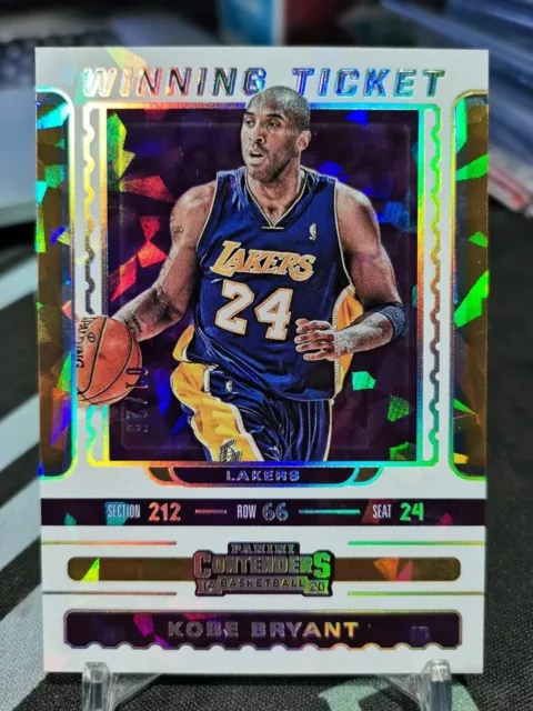 2019-20 Panini Contenders Kobe Bryant Winning Ticket #4 Cracked Ice 01/25!