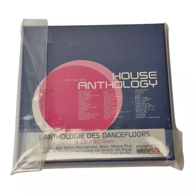 House Anthology  4 x CD, Compilation Coffret , Chapitre 1  House, Deep House, Te 2