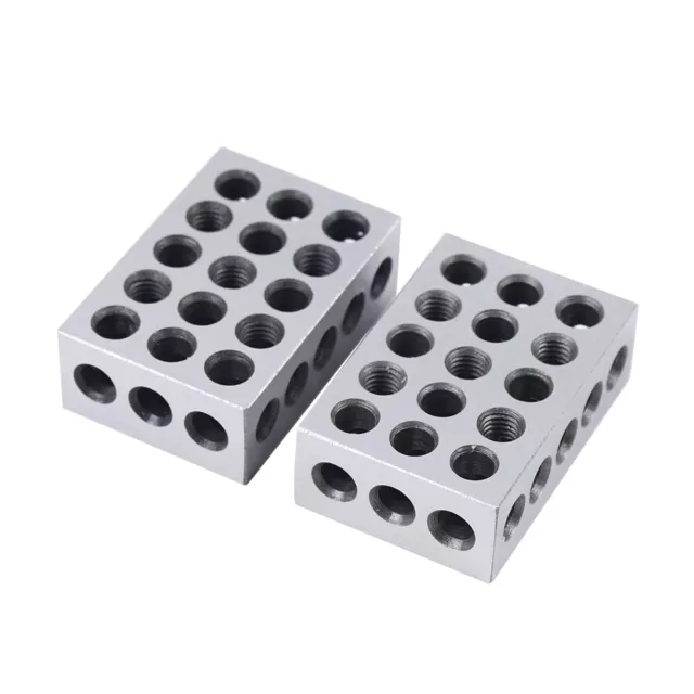 5 Matched Pairs Ultra Precision 1-2-3 Blocks 23 Holes .0001" Machinist 123 Sale!