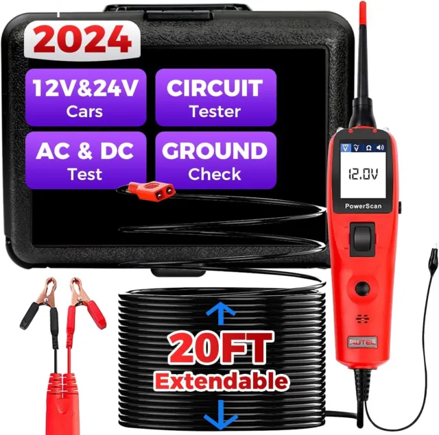 Autel PowerScan PS100 Automotive Circuit Tester Circuit System Diagnostic Tool