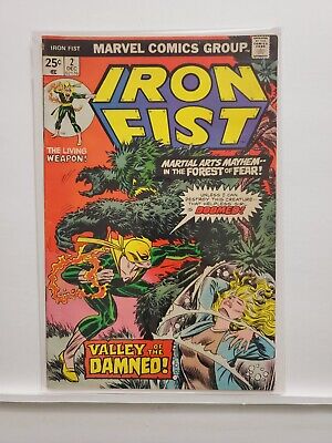 1975 Marvel Iron Fist #2 FN 6.0 1st App of Miranda Rand KEY