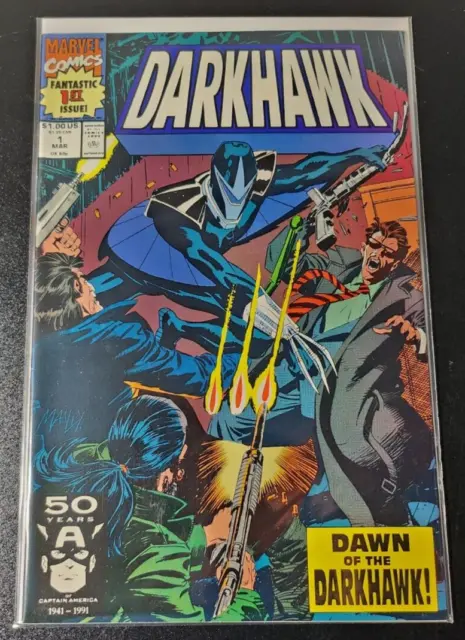 Darkhawk #1 Origin & 1st Appearance Chris Powell 1991 Marvel MCU Key Comic Book