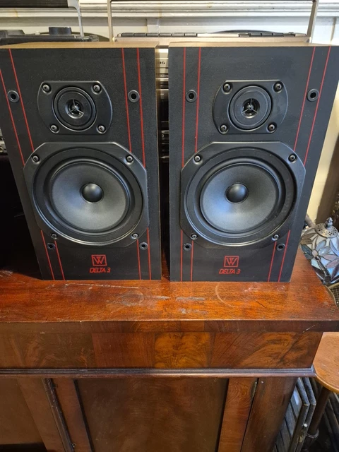 Enceintes Wharfedale Dovedale 3 - Filtres Vintage - Occasion